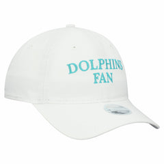 Miami Dolphins New Era Women's Team Fan 9TWENTY Adjustable Hat White