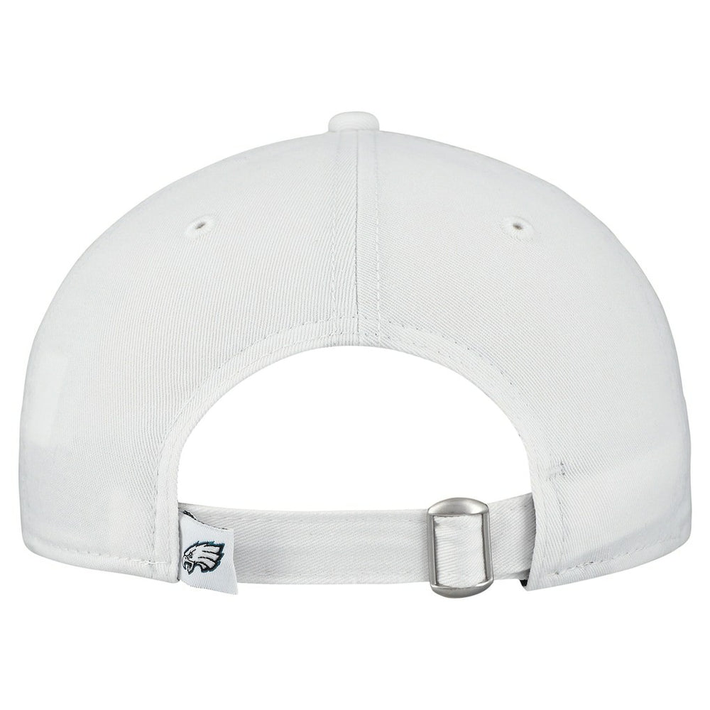 Philadelphia Eagles New Era Women's Team Fan 9TWENTY Adjustable Hat White