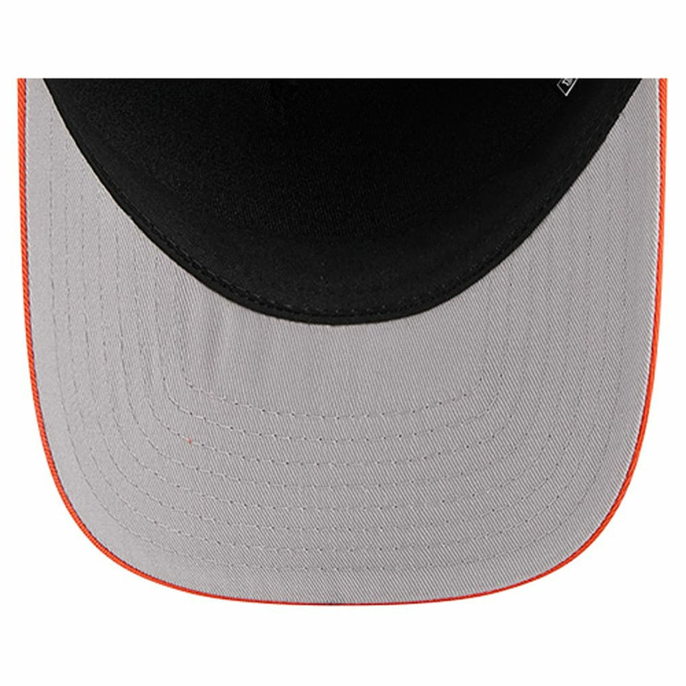 Cincinnati Bengals New Era Arch COOLERA 9FORTY A-Frame M-Crown Adjustable Hat Black