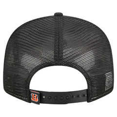 Cincinnati Bengals New Era Outdoor Split Panel 9FIFTY Snapback Hat Orange/Black