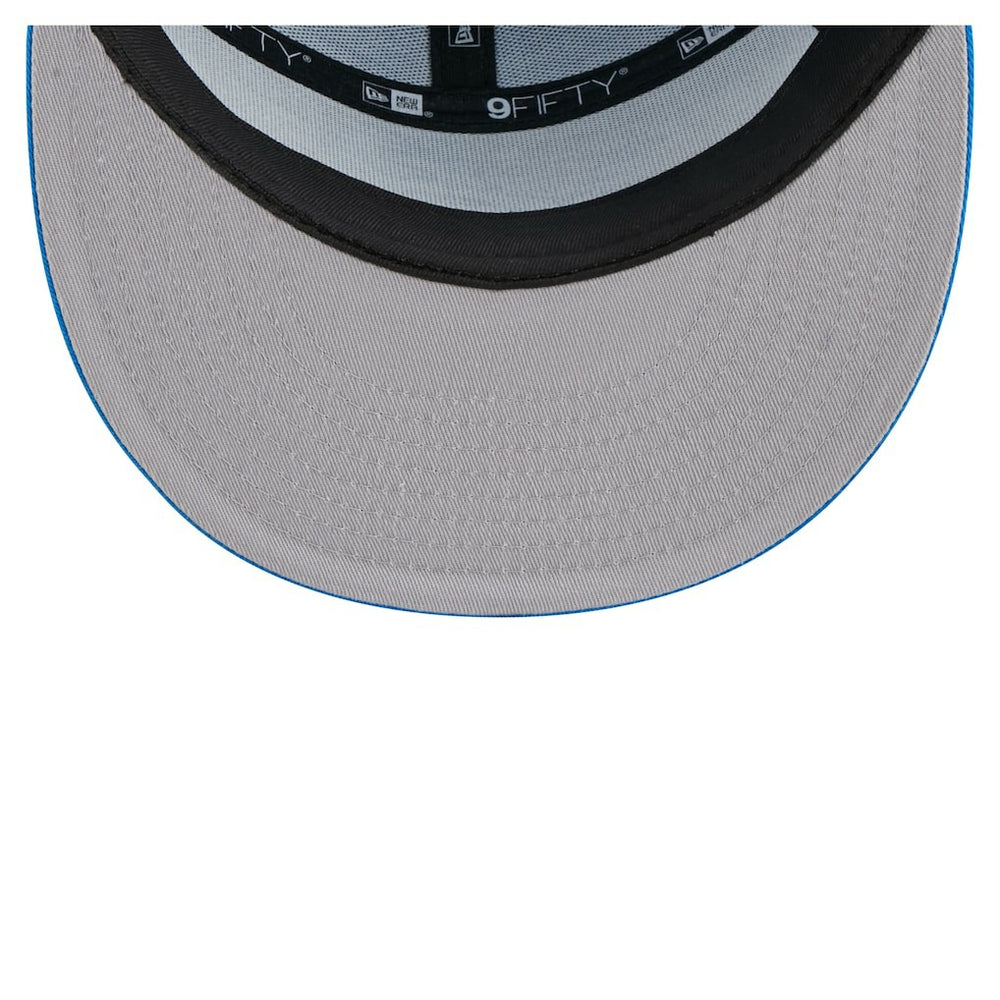 Detroit Lions New Era Outdoor Split Panel 9FIFTY Snapback Hat Gray/Blue