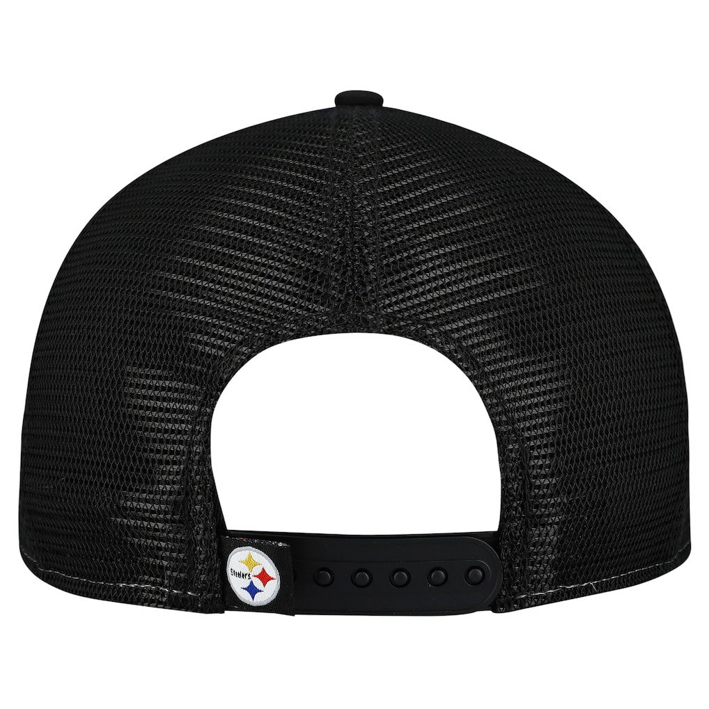 Pittsburgh Steelers New Era Outdoor Split Panel 9FIFTY Snapback Hat Gold/Black