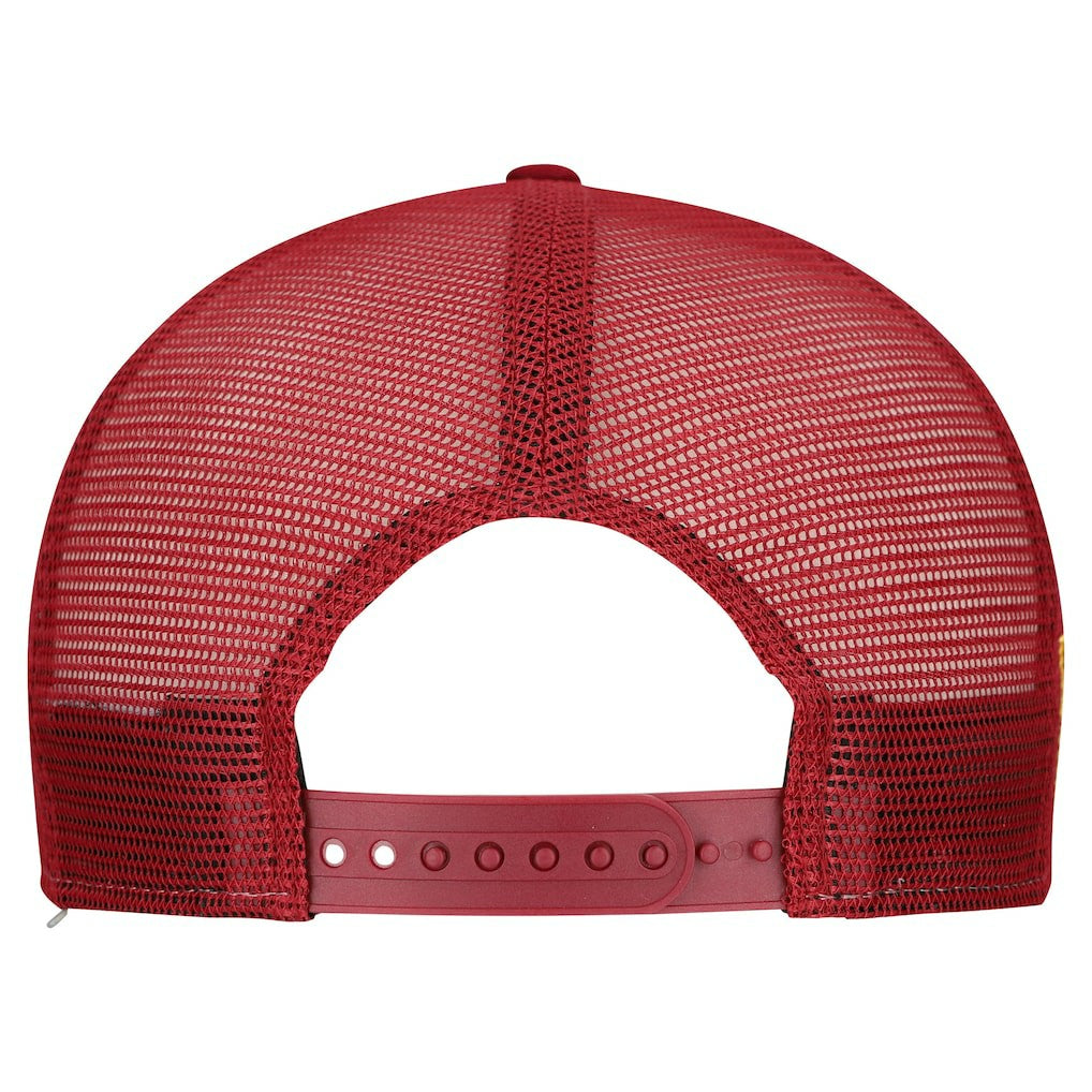 Washington Commanders New Era Cutout A-Frame 9FIFTY Snapback Hat Cream/Burgundy