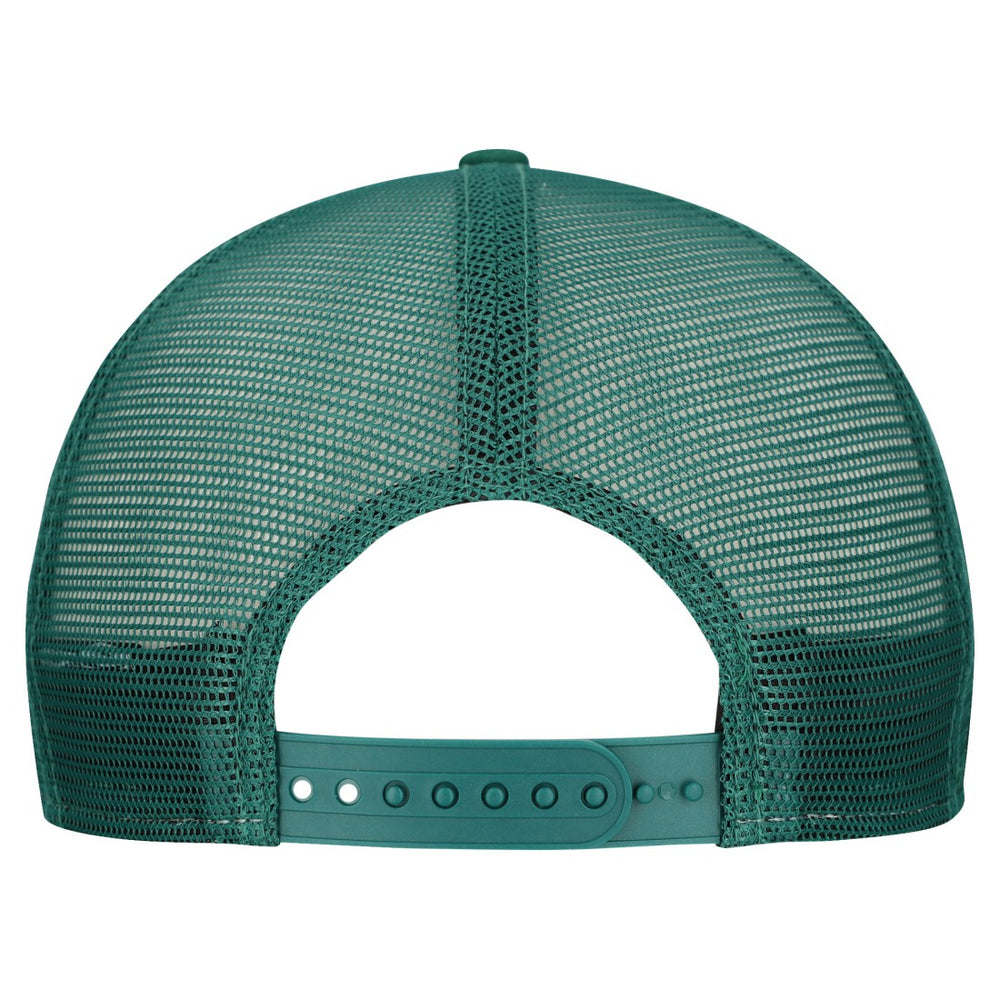New York Jets New Era Cutout A-Frame 9FIFTY Snapback Hat Cream/Green