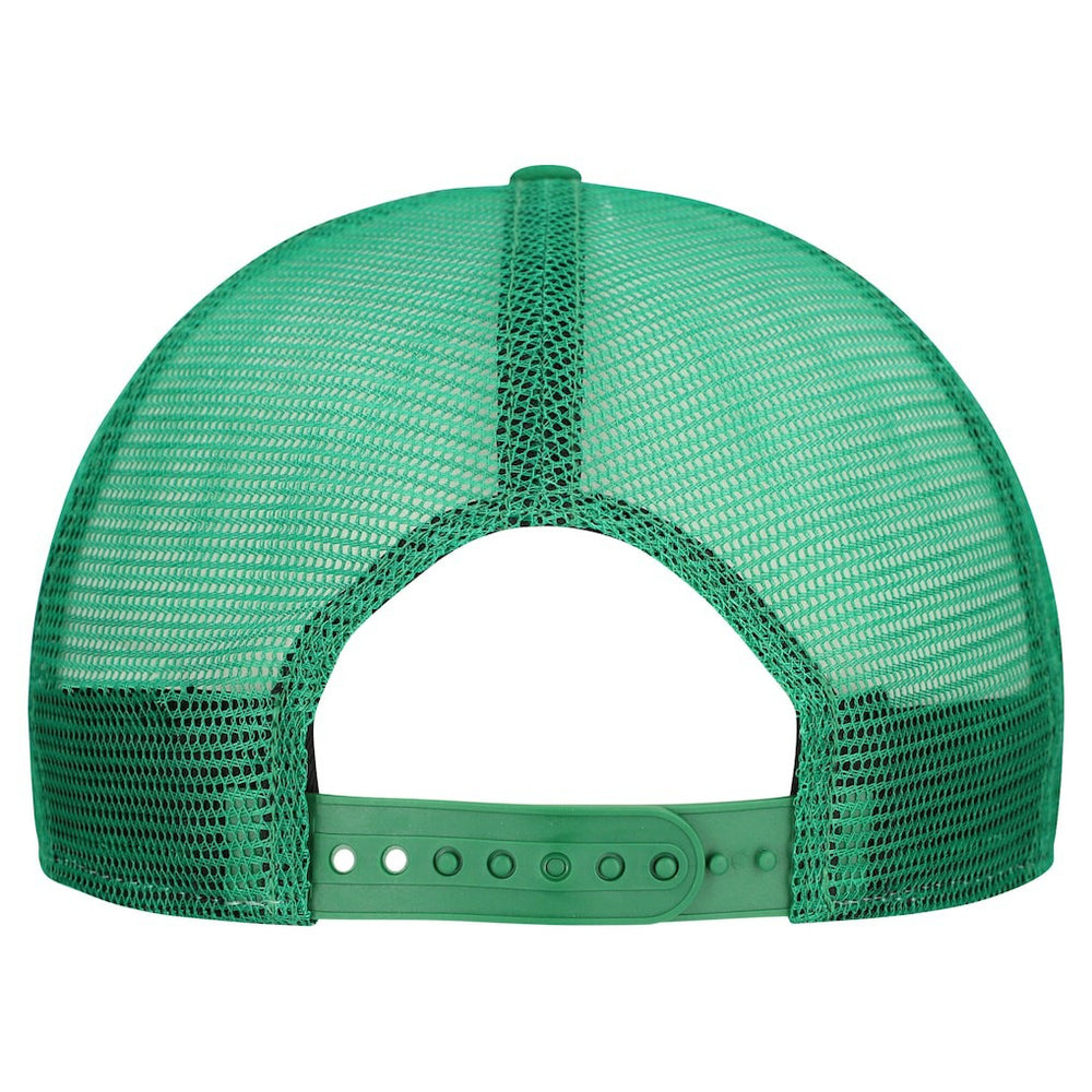 Philadelphia Eagles New Era Throwback Cutout A-Frame 9FIFTY Snapback Hat Cream/Kelly Green