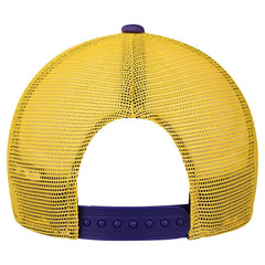 Minnesota Vikings New Era Youth Streak 9FORTY A-Frame Adjustable Hat White/Purple