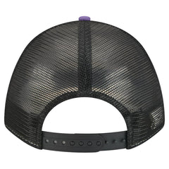 Baltimore Ravens New Era Linear A-Frame 9FORTY Adjustable Hat Purple