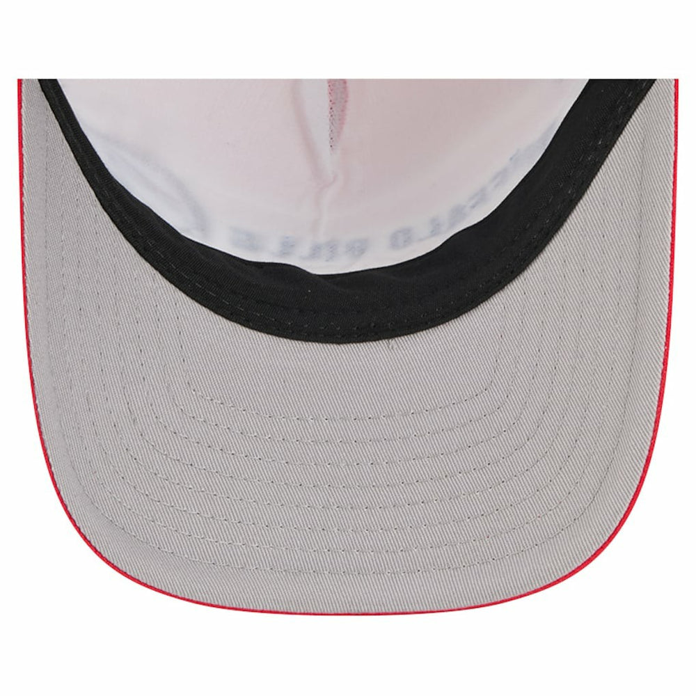 Buffalo Bills New Era Linear A-Frame 9FORTY Adjustable Hat Red