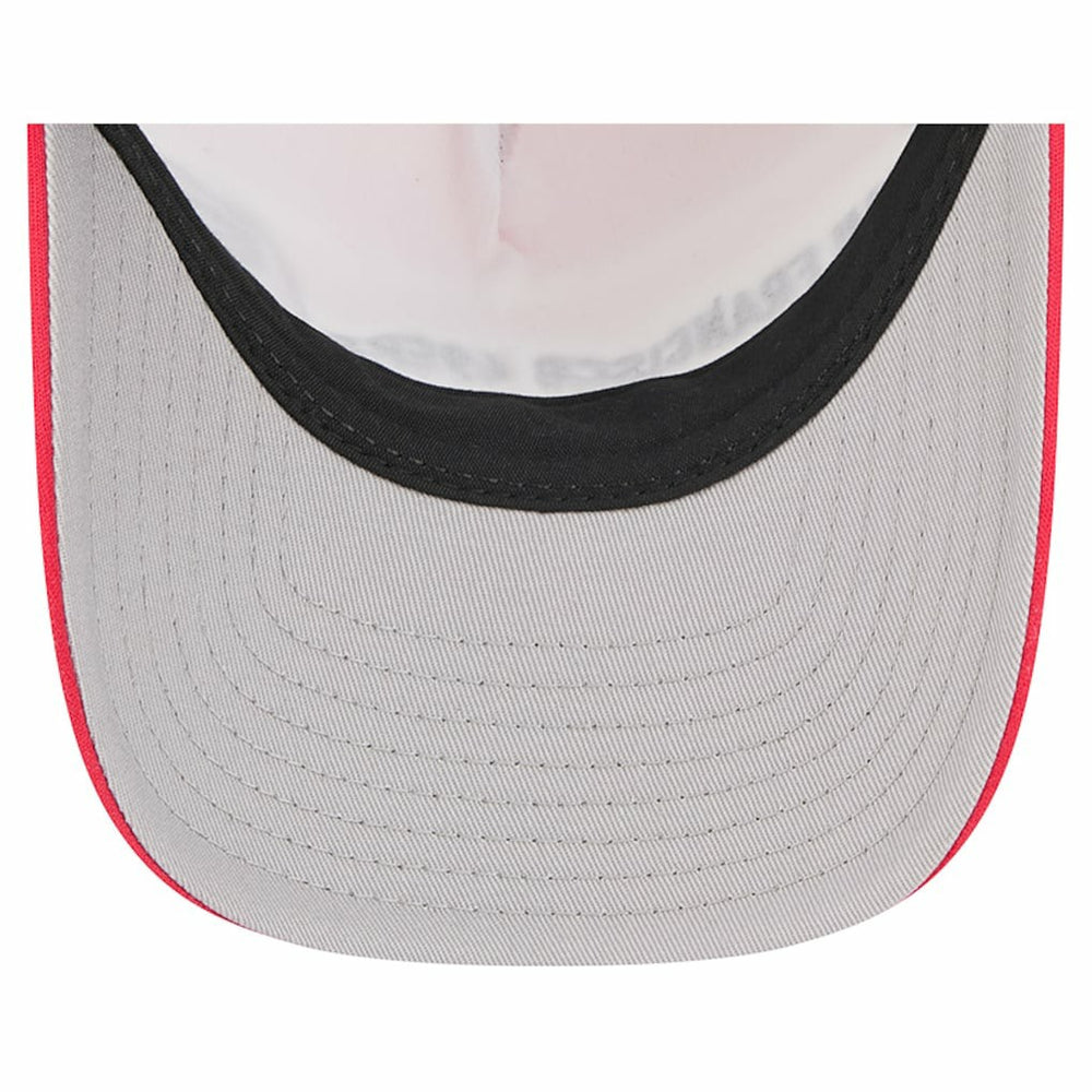 San Francisco 49ers New Era Linear A-Frame 9FORTY Adjustable Hat Red