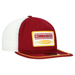 Washington Commanders New Era Patch 19TWENTY Adjustable Hat Burgundy/White