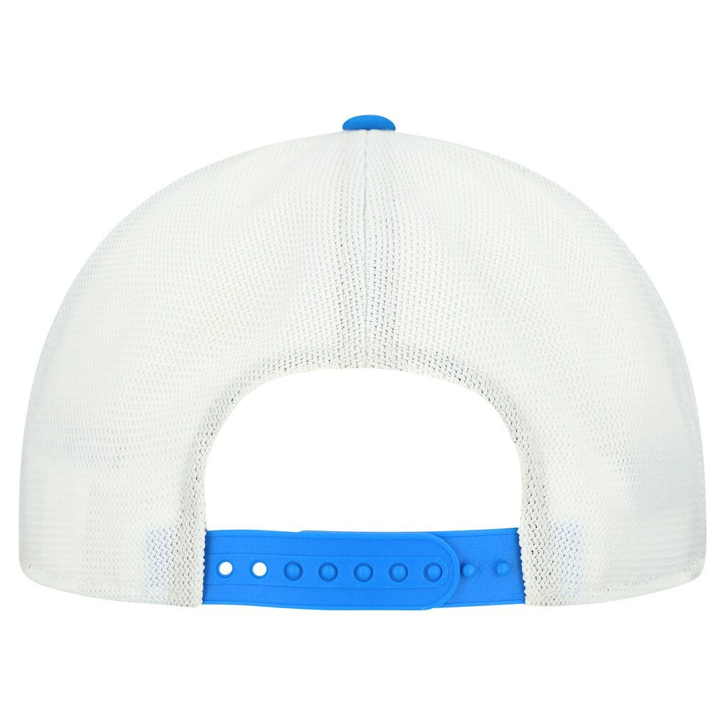 Los Angeles Chargers New Era Patch 19TWENTY Adjustable Hat Powder Blue/White