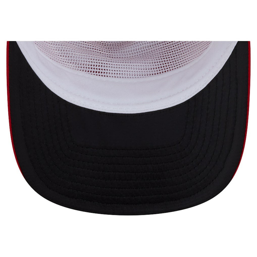 San Francisco 49ers New Era Patch 19TWENTY Adjustable Hat Scarlet/White