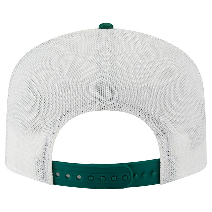 New York Jets New Era Patch 19TWENTY Adjustable Hat Green/White