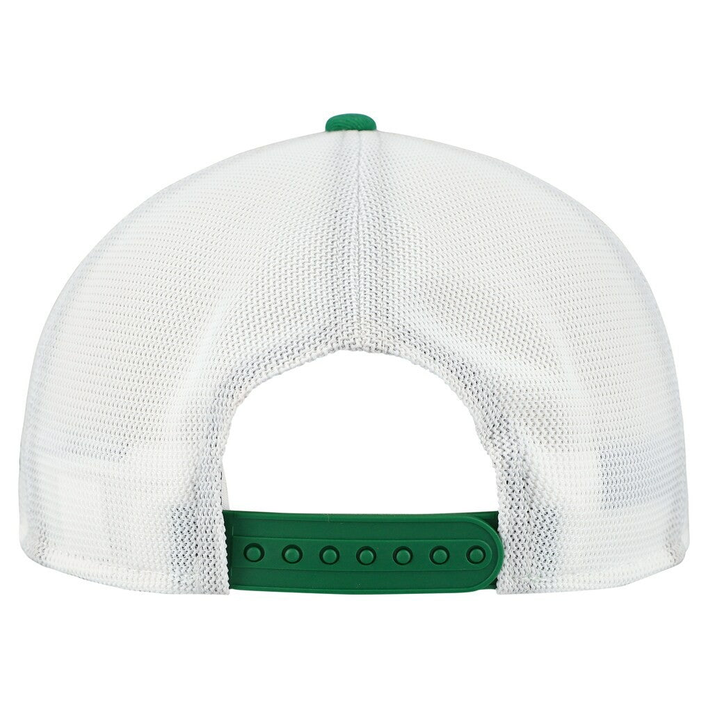 Philadelphia Eagles New Era Patch 19TWENTY Adjustable Hat Kelly Green/White