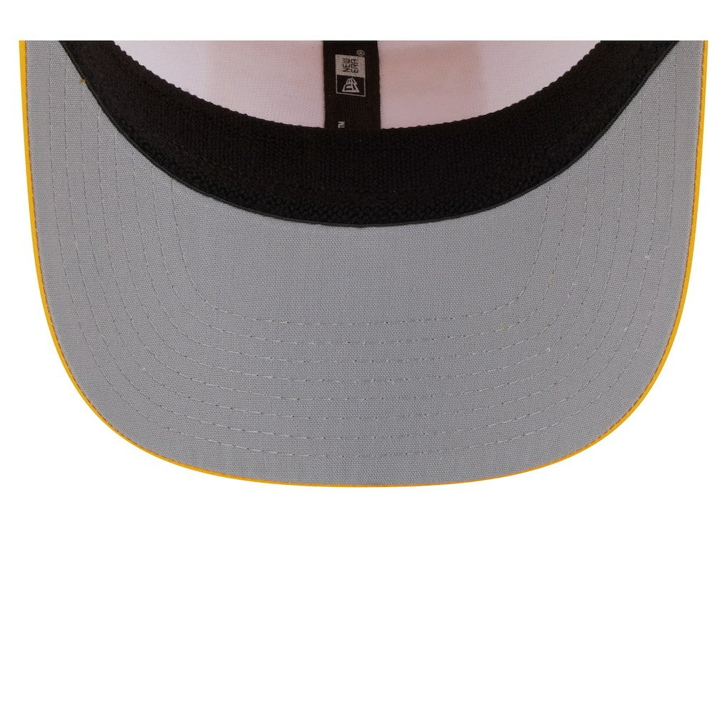 Los Angeles Chargers New Era Established Patch 9SEVENTY Adjustable Hat White/Gold