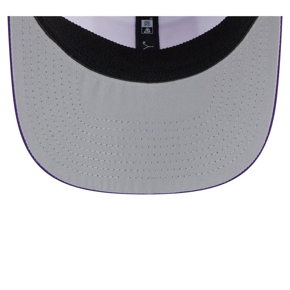 Minnesota Vikings New Era Established Patch 9SEVENTY Adjustable Hat White/Purple