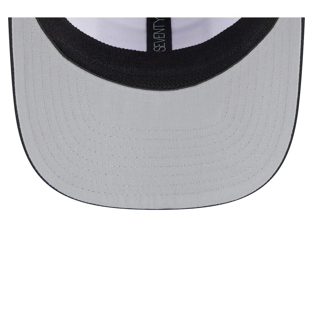 Baltimore Ravens New Era Established Patch 9SEVENTY Adjustable Hat White/Black