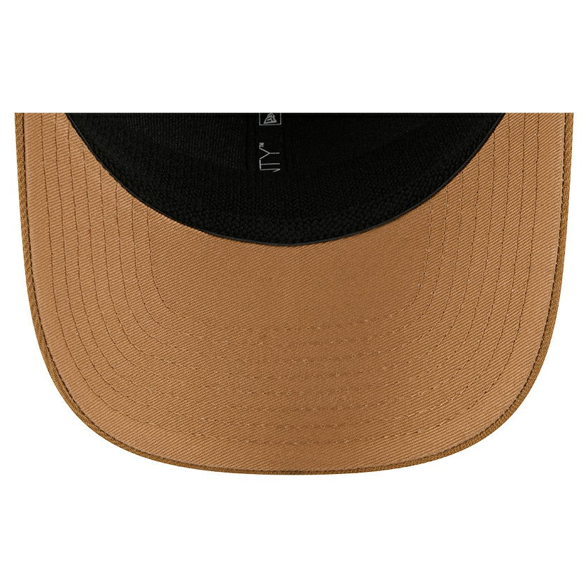 New York Jets New Era Two-Tone Trucker 9SEVENTY Adjustable Hat Light Beige