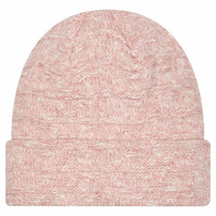Kansas City Chiefs New Era Women's Metallic Cuffed Knit Hat Pink