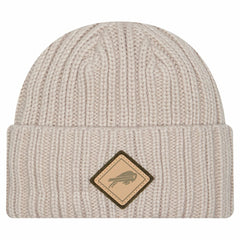 Buffalo Bills New Era Logo Applique Cuffed Knit Hat Light Beige