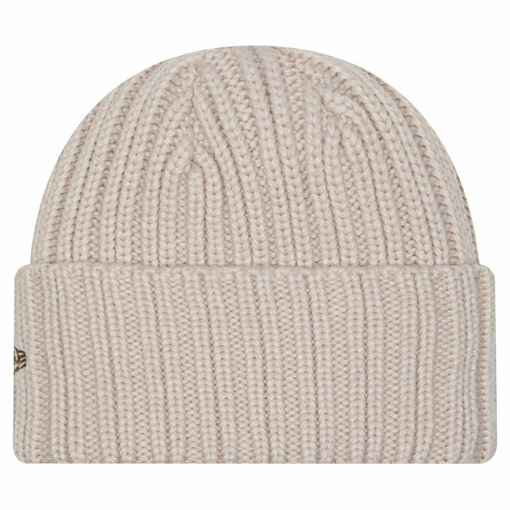 Cincinnati Bengals New Era Logo Applique Cuffed Knit Hat Light Beige