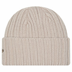 Cincinnati Bengals New Era Logo Applique Cuffed Knit Hat Light Beige
