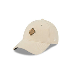 Pittsburgh Steelers New Era Women's Comfy 9FORTY Adjustable Hat Cream