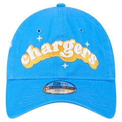 Los Angeles Chargers New Era Girls Youth Cheer 9TWENTY Adjustable Hat Powder Blue