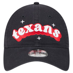 Houston Texans New Era Girls Youth Cheer 9TWENTY Adjustable Hat Navy