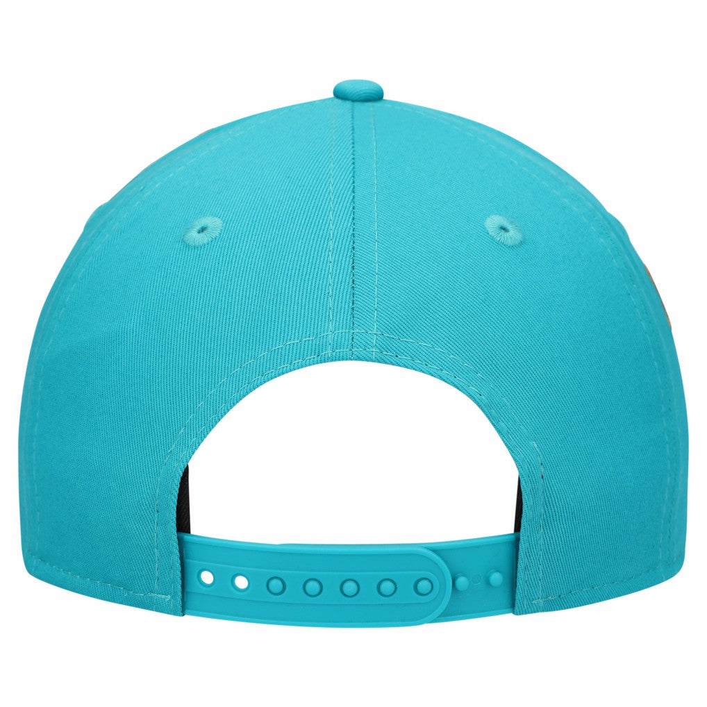 Miami Dolphins New Era Women's Stardom A-Frame 9FORTY Adjustable Hat Aqua