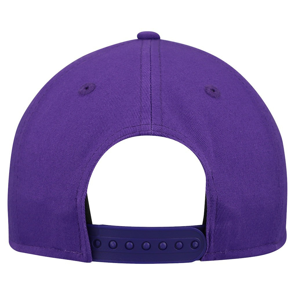 Minnesota Vikings New Era Women's Stardom A-Frame 9FORTY Adjustable Hat Purple