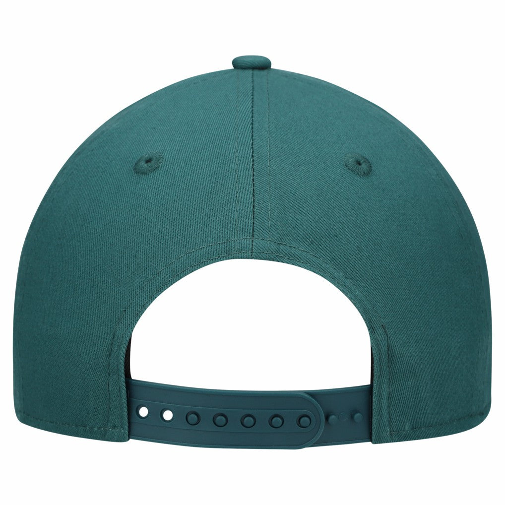 Philadelphia Eagles New Era Women's Stardom A-Frame 9FORTY Adjustable Hat Midnight Green
