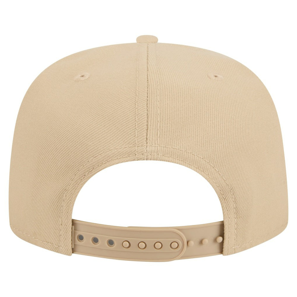 Miami Dolphins New Era Color Pack A-Frame 9FIFTY Snapback Hat Light Beige