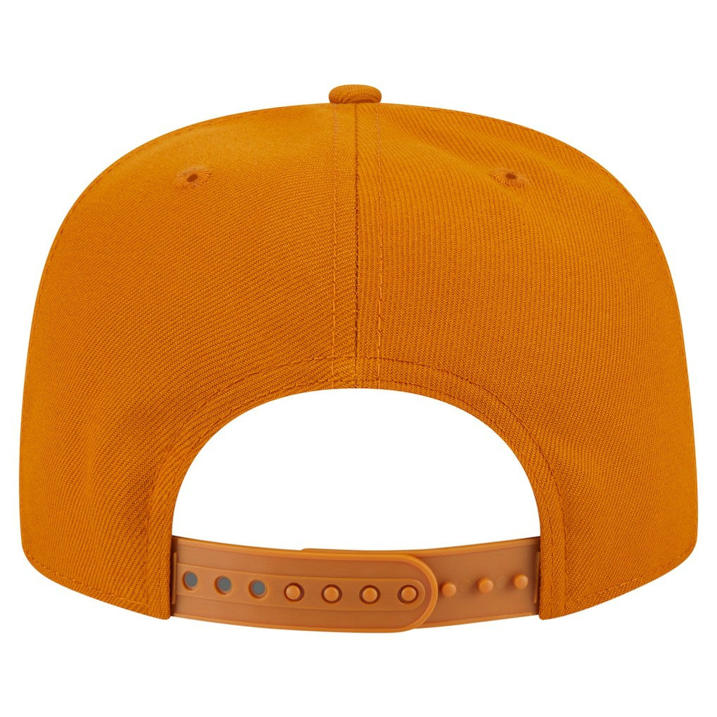 Philadelphia Eagles New Era Color Pack A-Frame 9FIFTY Snapback Hat Brown