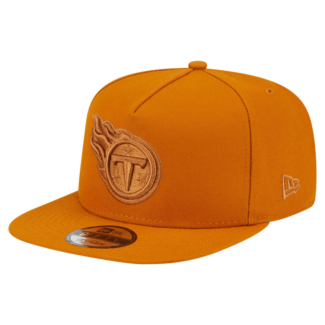 Tennessee Titans New Era Color Pack A-Frame 9FIFTY Snapback Hat Brown