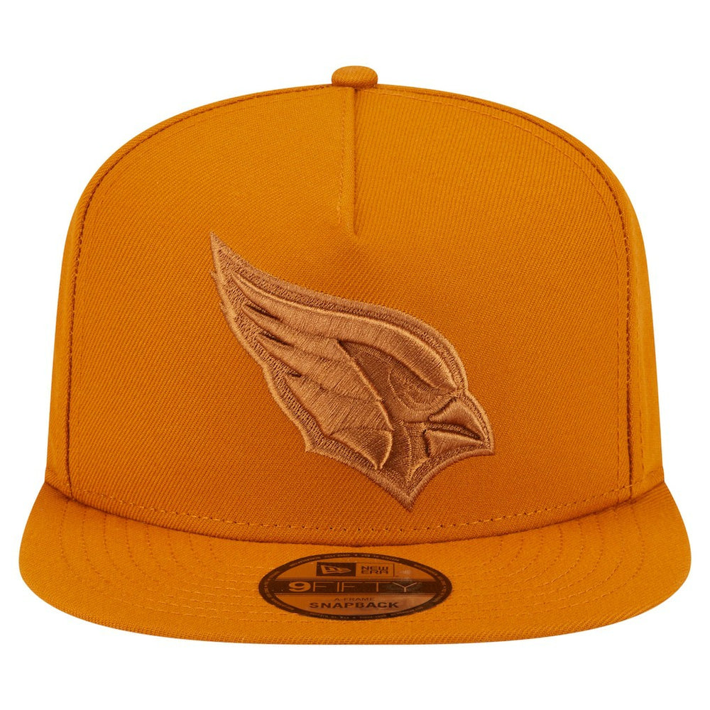 Arizona Cardinals New Era Color Pack A-Frame 9FIFTY Snapback Hat Brown