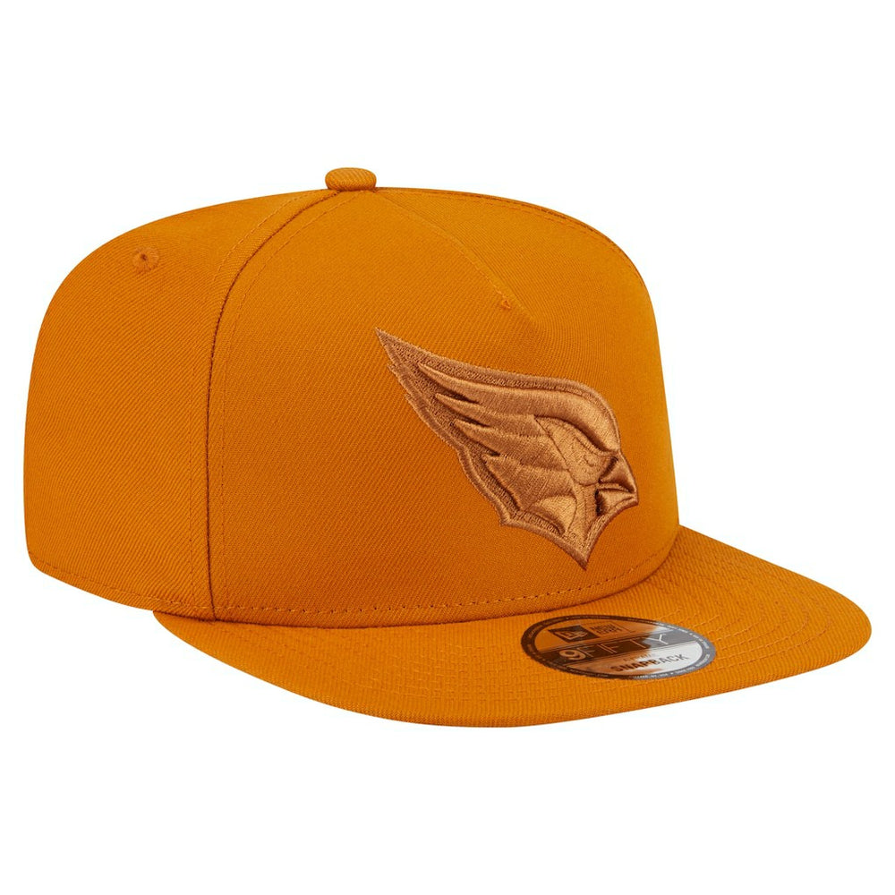 Arizona Cardinals New Era Color Pack A-Frame 9FIFTY Snapback Hat Brown