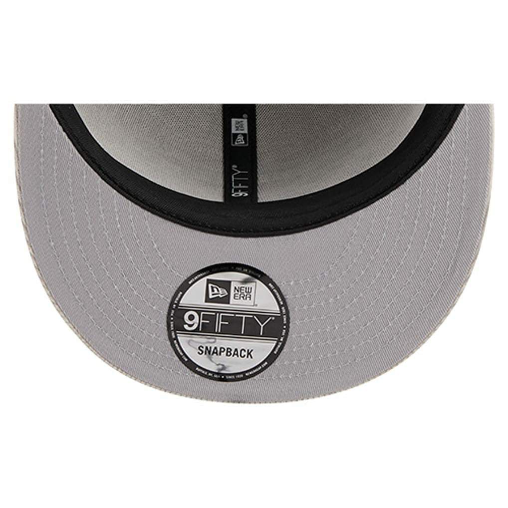 Pittsburgh Steelers New Era Cord Rope Corduroy 9FIFTY Snapback Hat Gray