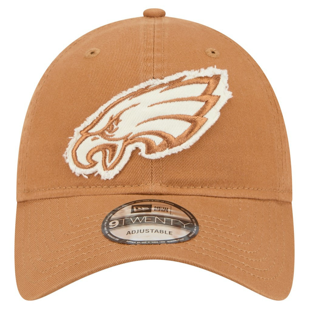 Philadelphia Eagles New Era Stamp 9TWENTY Adjustable Hat Brown
