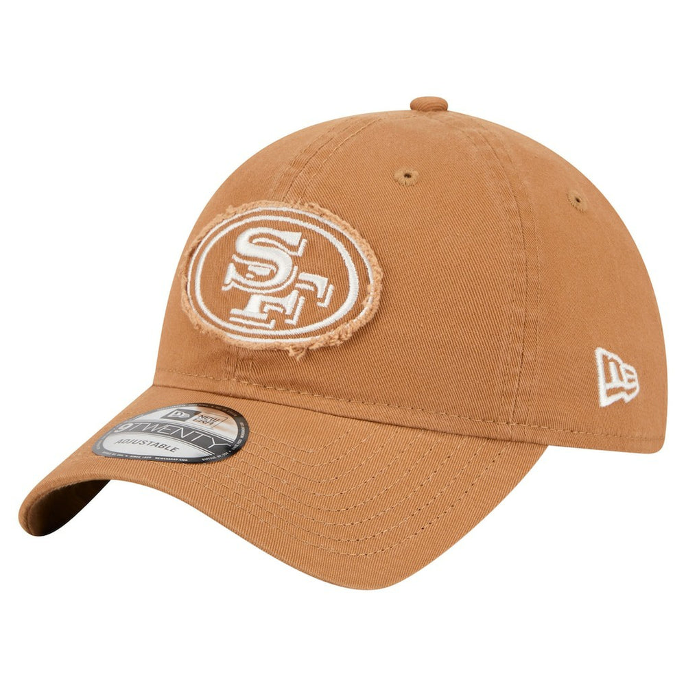 San Francisco 49ers New Era Stamp 9TWENTY Adjustable Hat Brown