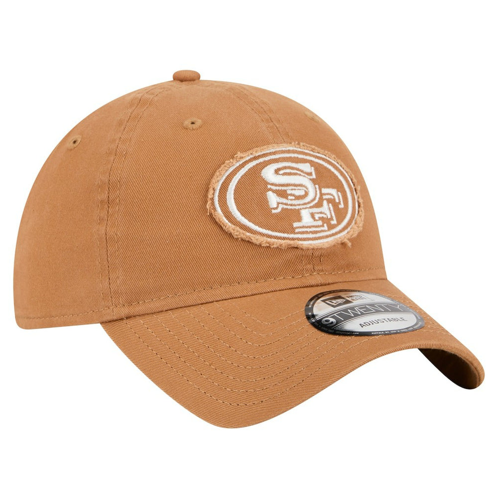 San Francisco 49ers New Era Stamp 9TWENTY Adjustable Hat Brown