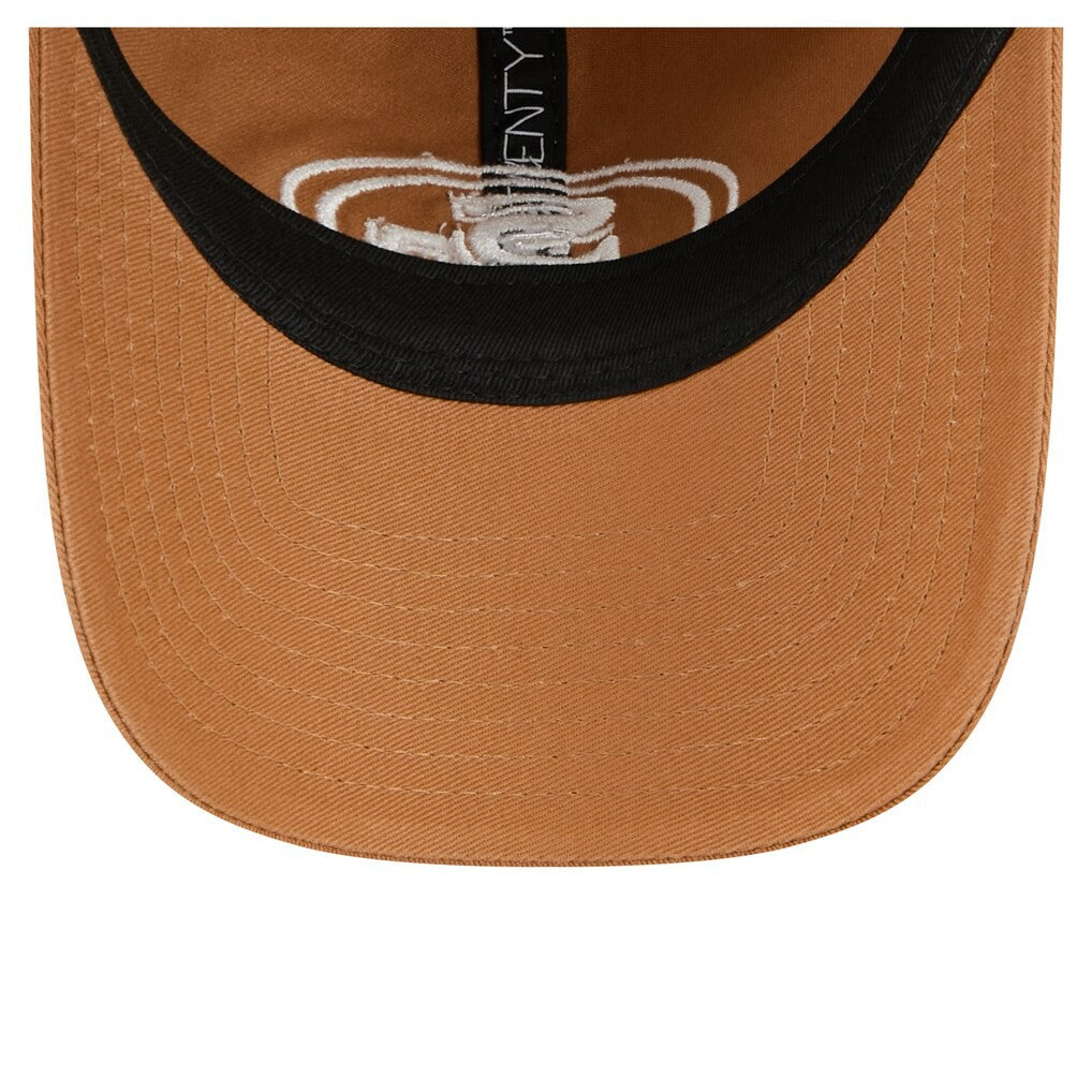 San Francisco 49ers New Era Stamp 9TWENTY Adjustable Hat Brown