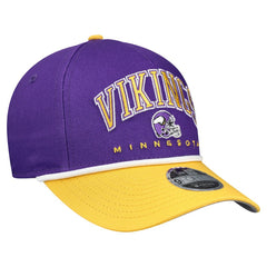 Minnesota Vikings New Era Youth Arch COOLERA 9FORTY A-Frame Adjustable Hat Purple/Gold