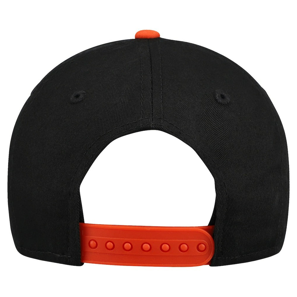 Cincinnati Bengals New Era Youth Arch COOLERA 9FORTY A-Frame Adjustable Hat Black/Orange