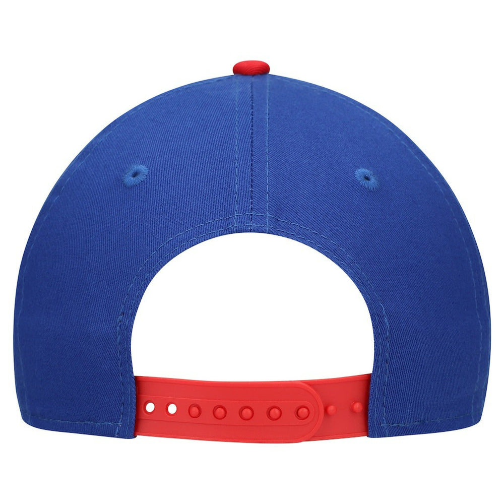 Buffalo Bills New Era Youth Arch COOLERA 9FORTY A-Frame Adjustable Hat Royal/Red