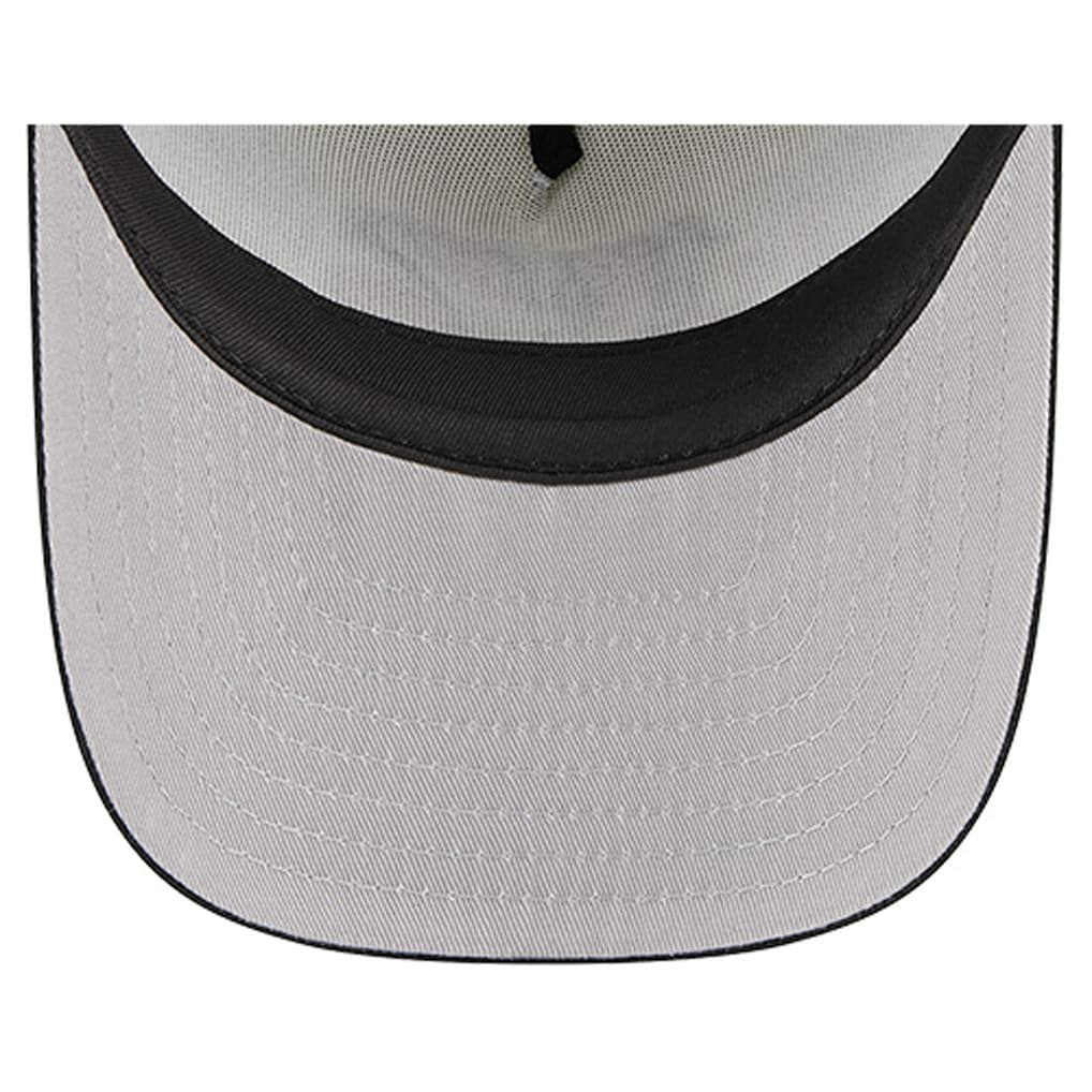 Cincinnati Bengals New Era Youth Banner 9FIFTY A-Frame Adjustable Trucker Hat Cream/Black