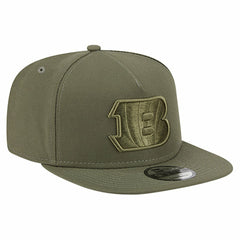 Cincinnati Bengals New Era Youth Color Pack A-Frame 9FIFTY Snapback Hat Olive