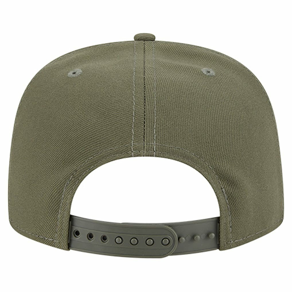 Detroit Lions New Era Youth Color Pack A-Frame 9FIFTY Snapback Hat Olive