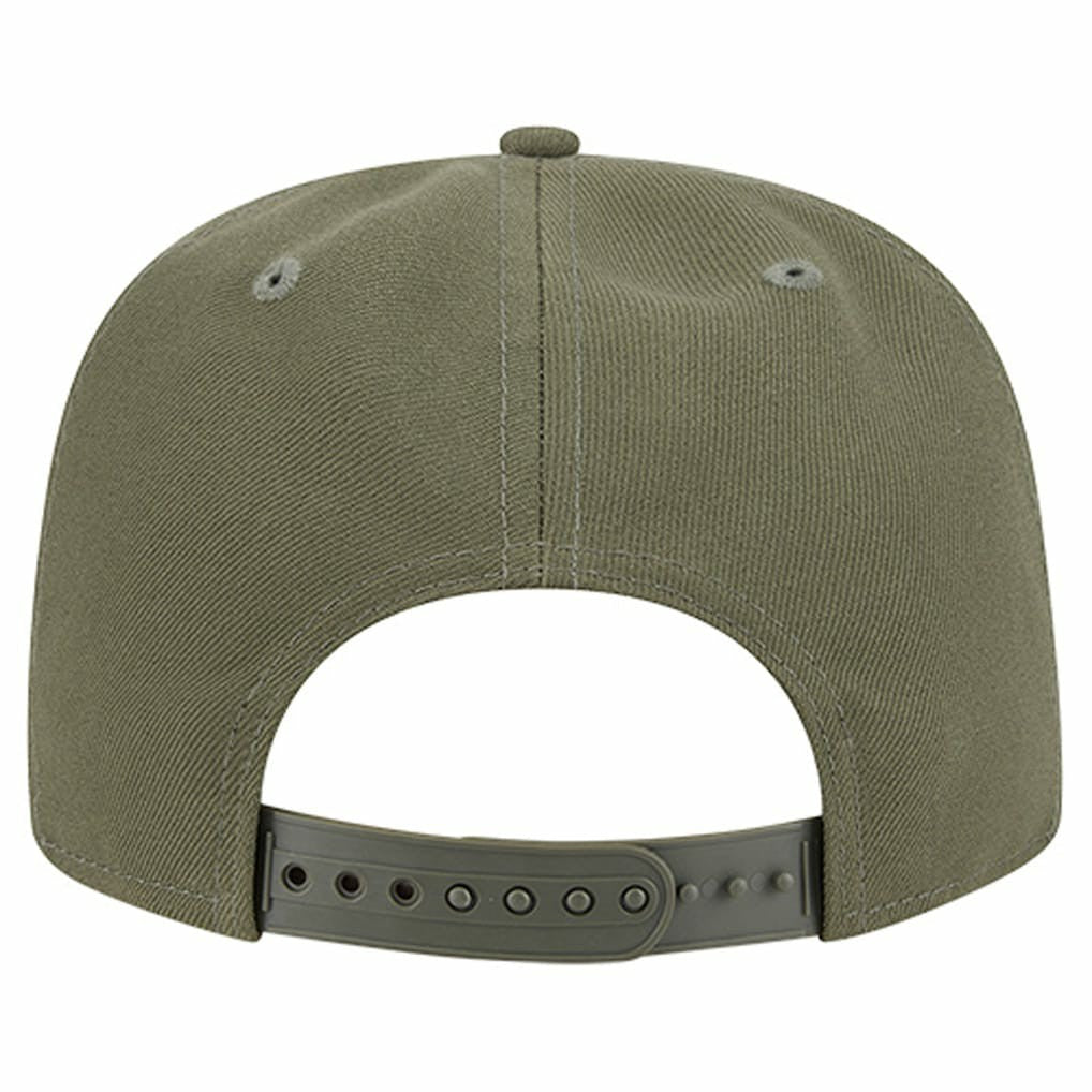 Minnesota Vikings New Era Youth Color Pack A-Frame 9FIFTY Snapback Hat Olive