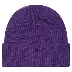 Minnesota Vikings New Era Youth Waffle Cuffed Knit Hat Purple